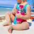 18 oz 550 ml Pura Sport / Stainless Steel Water Bottle with Silicone Sport Flip Cap & Sleeve, Pink Swirl