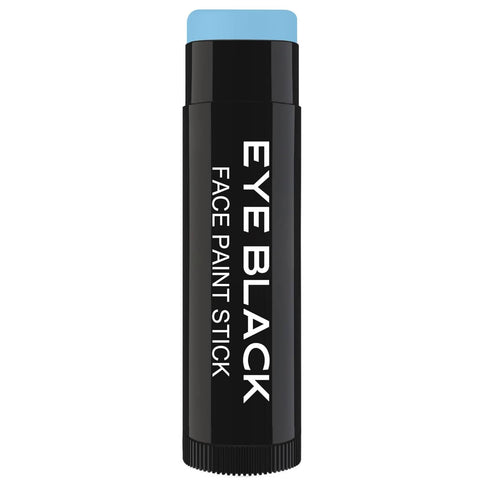 LIGHT BLUE EYE BLACK STICK, Anti-Glare Eye Black for Baseball Football Softball, Sweat-Proof Grease Paint for Adults