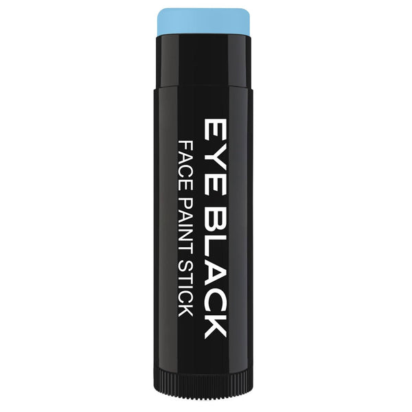 LIGHT BLUE EYE BLACK STICK, Anti-Glare Eye Black for Baseball Football Softball, Sweat-Proof Grease Paint for Adults