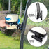 Universal Golf Cart Rear View Mirror Kit, Wide Convex and Folding Side View Mirrors for Club Car, EZGO