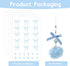 Ceoyiler Bows Stickers for Owala Accessories, Pink Bow and Star Design Waterproof Stickers, Suitable for Owala Water