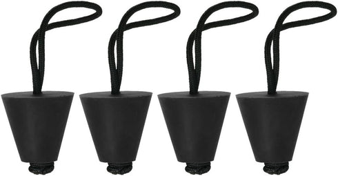 Lixada Best Universal Kayak Scupper Plug Kit - Canoe Drain Holes Stopper Bung, 4/6/8 Packs