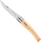 Opinel Effile Slimline Folding Fillet Knife, Slim Blade with Virobloc Locking Collar, Beechwood Handle (No.08)