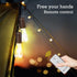 2 Pack Bulb,Portable Backpacking Rechargeable Warm Tent Hanging Light Outdoor Vintage LED Camping Light,Pendant