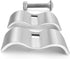 8 Set Chain Link Fence Panel Clamps, 1-3/8" (32mm) Saddle Clamps for Dog Kennels and Chain Link Fence
