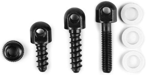 GUGULUZA 1/2", 3/4" Wood Sling Swivel Screws for Rifles & Shotguns Swivel Stud Base