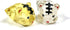 Opaeroo Caliber2.8cm Cartoon Tiger Painted Hermit Crab Shells for Home Decorations Hermit Crab Supplies and DIY Crafts