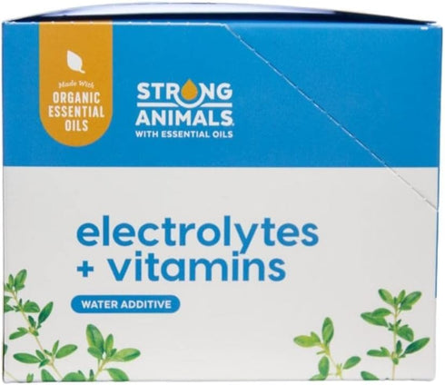Electrolytes & Vitamins Rehydration for Backyard Flocks, 30 Servings with Thyme Essential Oils