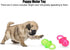 Jiawu Dog Pacifier Chew Toy, 2Pcs Molar Chewing Teeth Cleaning Toy for Small Medium Dogs