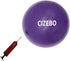 Small Exercise Ball for Between Knees, 6 inch Pilates Ball with Pump, Mini Yoga Core Ball for Physical Therapy