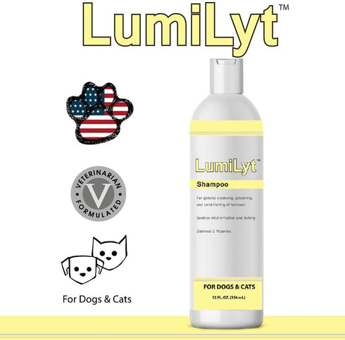 LumiLyt Shampoo - 12 fl oz - General Cleansing, Grooming & Conditioning for Cats & Dogs