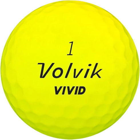 (6 Pack) Volvik Vivid Twilight Glow in The Dark Golf Balls