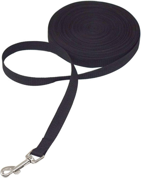 Long Dog Puppy Obedience Recall Training Agility Lead, 40FT/50FT/65FT Training Leash for Training Play (50 Feet (15m),