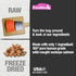 PureBites Salmon Freeze Dried Dog Treats, Entry Size 1.16Oz | 33G