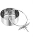 Pet Food Water Bowl with Clamp Holder - Stainless Steel Coop Cup Hanging Feeder for Dog, Bird, Cat