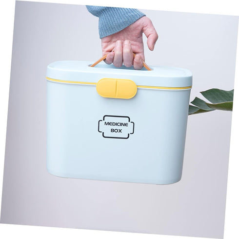 Compact Portable First Aid Kit and Medication Organizer