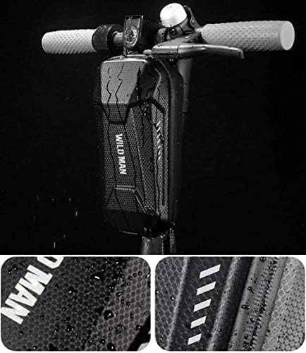 WILD MAN Hard Shell Waterproof Storage Bag for Scooters, Folding Bike (2L)