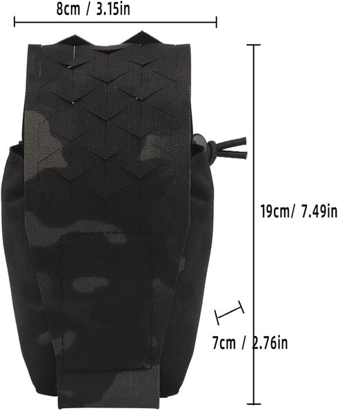Multi-Purpose SPUD MOLLE Pouch, Military Radio Bag, Tactical Chest Hang Magazine Pouches