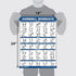 QuickFit 3 Pack Workout Charts, Dumbbell Workouts + Bodyweight Exercises + Stretching Routine Posters
