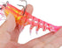 Lagnlnaoy 7Pcs 4.13 Inch 0.42 Oz Lifelike Artificial Shrimp Lure - / Soft Bait with Flat Claw, Luminescent Design