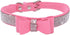 Rhinestone Dog Collar for Small Dogs, Adjustable Diamond Pet Collar with Bow, Bling Crystal for XXS XS Small Medium