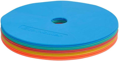 Flat Cones Spot Markers Soccer Basketball Sports Speed Agility Training