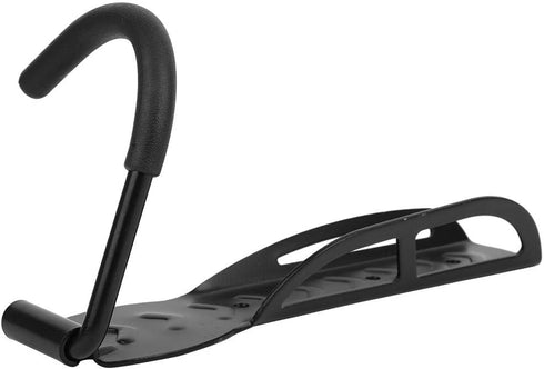 Keenso Anti-Slip Stamped Steel Foldable Bike Parking Rack - Black, 10 in