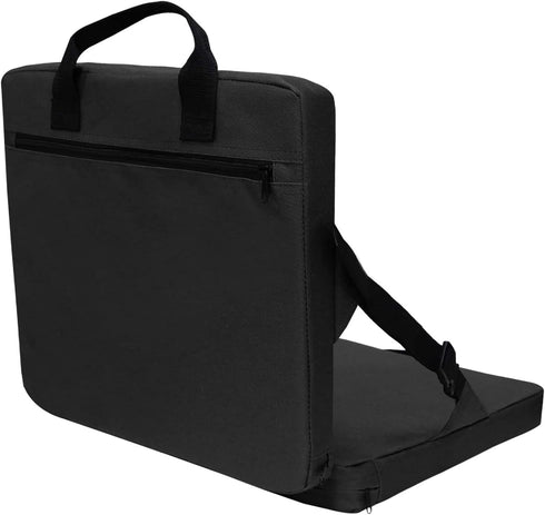 14.96 13.39 1.57IN Stadium Seats, x x Folding Chair Cushion with Lumbar and Back Support Portable Folding Reclining