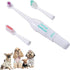 VANZACK 3pc Professional Electric Toothbrush for Pets Portable Random Color and Gums Durable