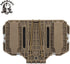 SINAIRSOFT Tactical Vest Phone Holder, MOLLE Plate Carrier Phone Mount for Folded Navigation Board