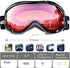 Ski Goggles Over Glasses - Anti Fog Snowboard Goggles for Men, Women, 100% UV Protection