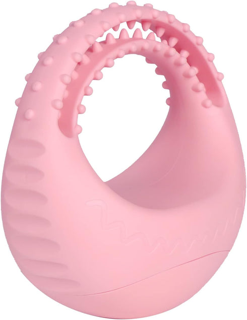 Dog Chew Toy for Aggressive Chewer Dog Chase Teether Dog Rubber Teething