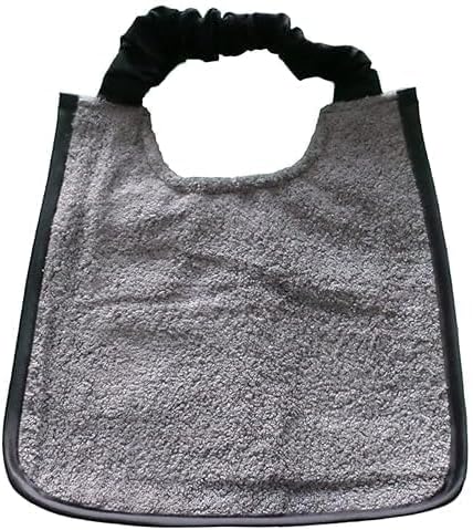 Handmade Plain Dog Drooling Bib for Dogs - Fully Waterproof Backing -