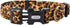 Fashion Leopard Dog Collar, Premium Fabric Soft and Comfortable for Puppy, Medium, and Big Dogs (Neck: 16-25")