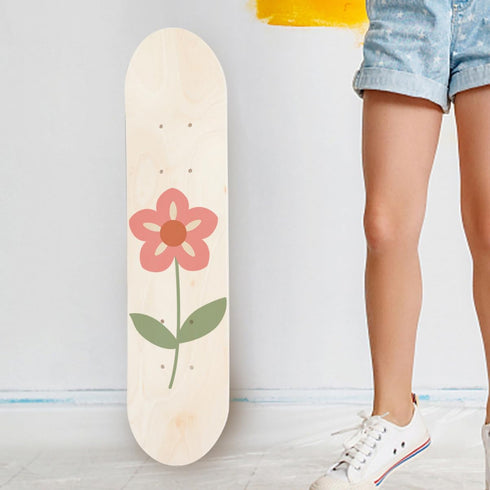 Toyvian Blank Skateboard Decks, Unfinished Skateboard for Customization