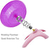 Litewood Hamster Flying Saucer Wheel, Silent Running Spinning Wheel Toy for Dwarf Hamster Gerbil Mouse