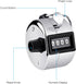 SLTG2020 2PCS Set 4 Counter Portable Digit Handheld Number Click Golf Tally Recorder