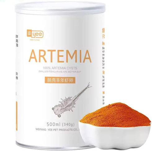 MorexLab Decapsulated Brine Shrimp Eggs (Non-Hatching) - High Protein Natural Food for Fish,