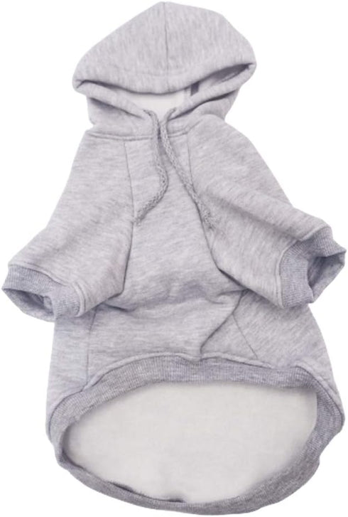 Pet Clothes for Dog Cat Puppy, Warm Fleece Sweatshirt Hoodies, Cute Dog Outfits