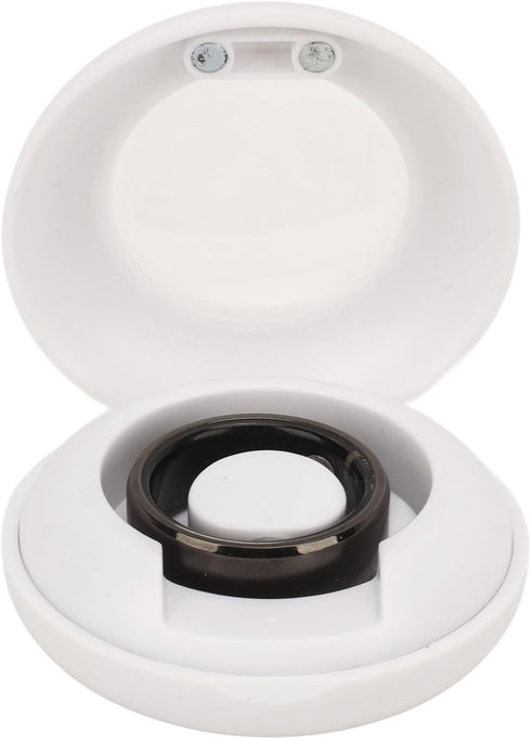 Smart Ring Health, IP68 Waterproof Smart Health Ring, Sleep Quality Ring with Charging Case for Android (No. 10)