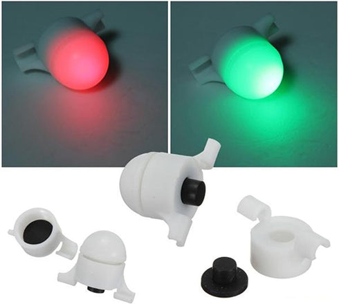 LemonBest Newest LED Night Fishing Strike Alert Glow Stick Bite Alarm