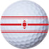 VS4 Dozen Volvik Tour Golf Balls: White