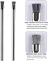 2pcs Stainless Steel Aquarium Algae Brush, Fish Tank Landscaping Stone Cleaner.