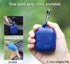 AKOAK 40CM Outdoor Travel Quick Drying Towel with Portable Creative Silicone Box, Microfiber Cold Sports Quick Drying