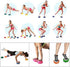 VGEBY Inflatable Foot Massage Ball - Half Yoga Balls for Massage Point Fitball Exercises Trainer Fitness (Orange)