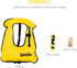 Inflatable Snorkel Vest for Adults, Snorkeling Jackets for Free Diving Swimming Safety, Load Up to 220 Ibs