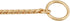 Alvalley Metal Chain Dog Show Collar, Adjustable Brass Snake Chain for Toy to Extra Large Dogs (Gold, 26", 3.8mm Thick)
