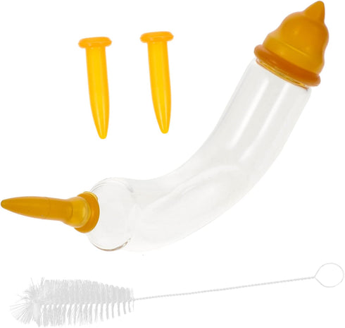 Ipetboom 4sets Feeder Kitten Puppy Feeding Tube Pet Pacifier Kitten Milk Feeding Tool