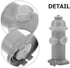 3 Pack 5.11X2.36X1.57In Dog Urine Post Indoor Pee Station Pet Training Toilet Accessories Urine Guide Column Easy