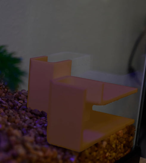 Chatelet REEFSHAPE Underground Tunnel for Aquariums | Unique Fish & Shrimp Hideout | Made in USA (Tan)